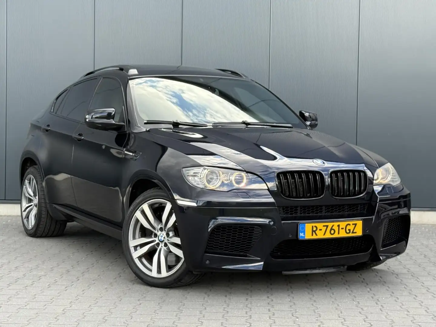 BMW X6 4.4I M 555PK BTW Auto - Schuifdak - Carbon - Leder Blauw - 2