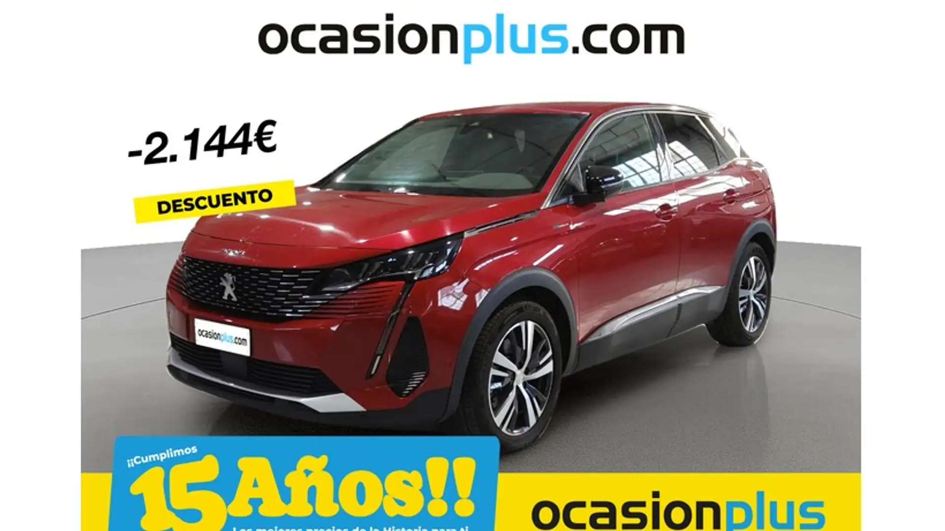 Peugeot 3008 1.6 THP Allure Aut. 155 Rojo - 1