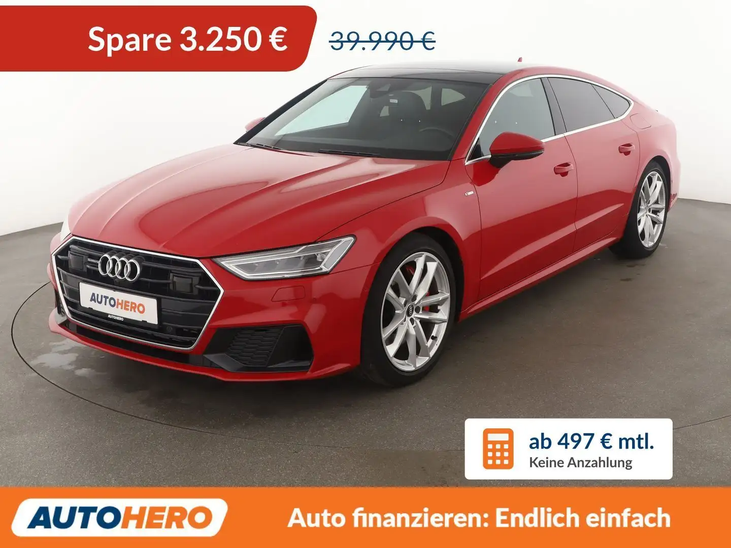 Audi A7 50 TFSIe quattro Rouge - 1