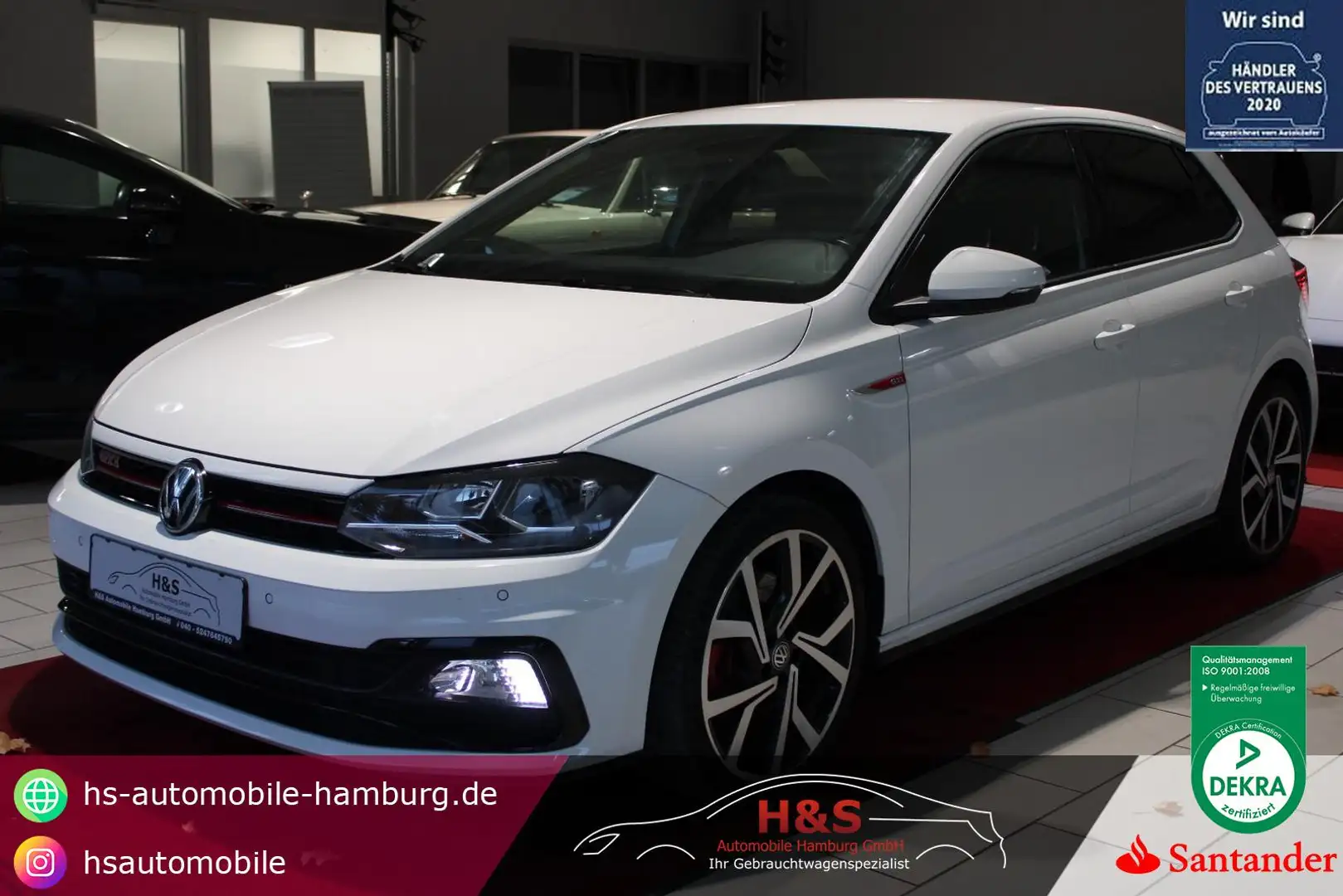 Volkswagen Polo VI GTI *NAVI/SHZ/PDC* Weiß - 1