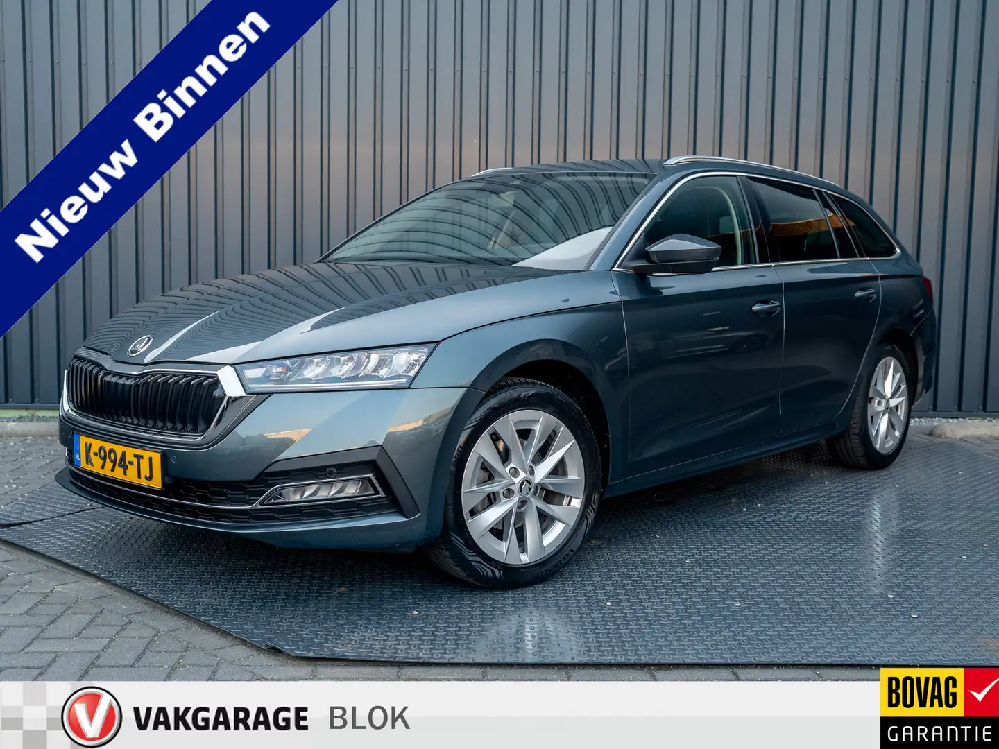 Skoda Octavia Combi 1.0 e-TSI Business Edition | Trekhaak afnb. Gris - 1
