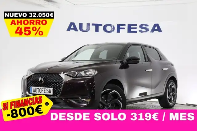 DS Automobiles DS 3 Crossback 1.2 SO CHIC 130cv AUTO  5P # NAVY,  PARKTRONIC