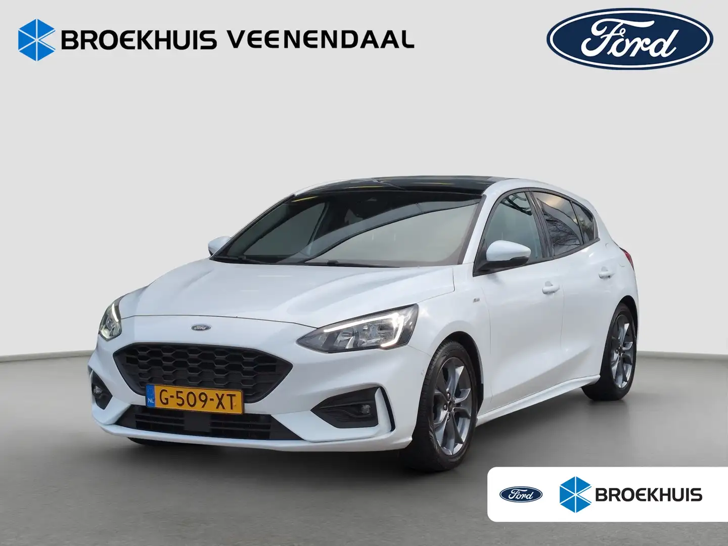 Ford Focus 1.0 ST Line | Trekhaak | Pano | Cruise Control | C Blanc - 1