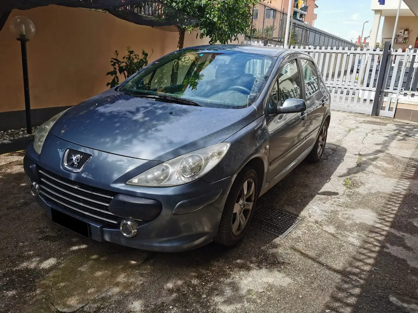 Peugeot 307 307 2007 5p 1.6 hdi 16v 90cv Australian Gris - 1
