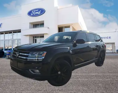 Black 2019 Volkswagen Atlas SUV / Crossover  8-Speed Automatic