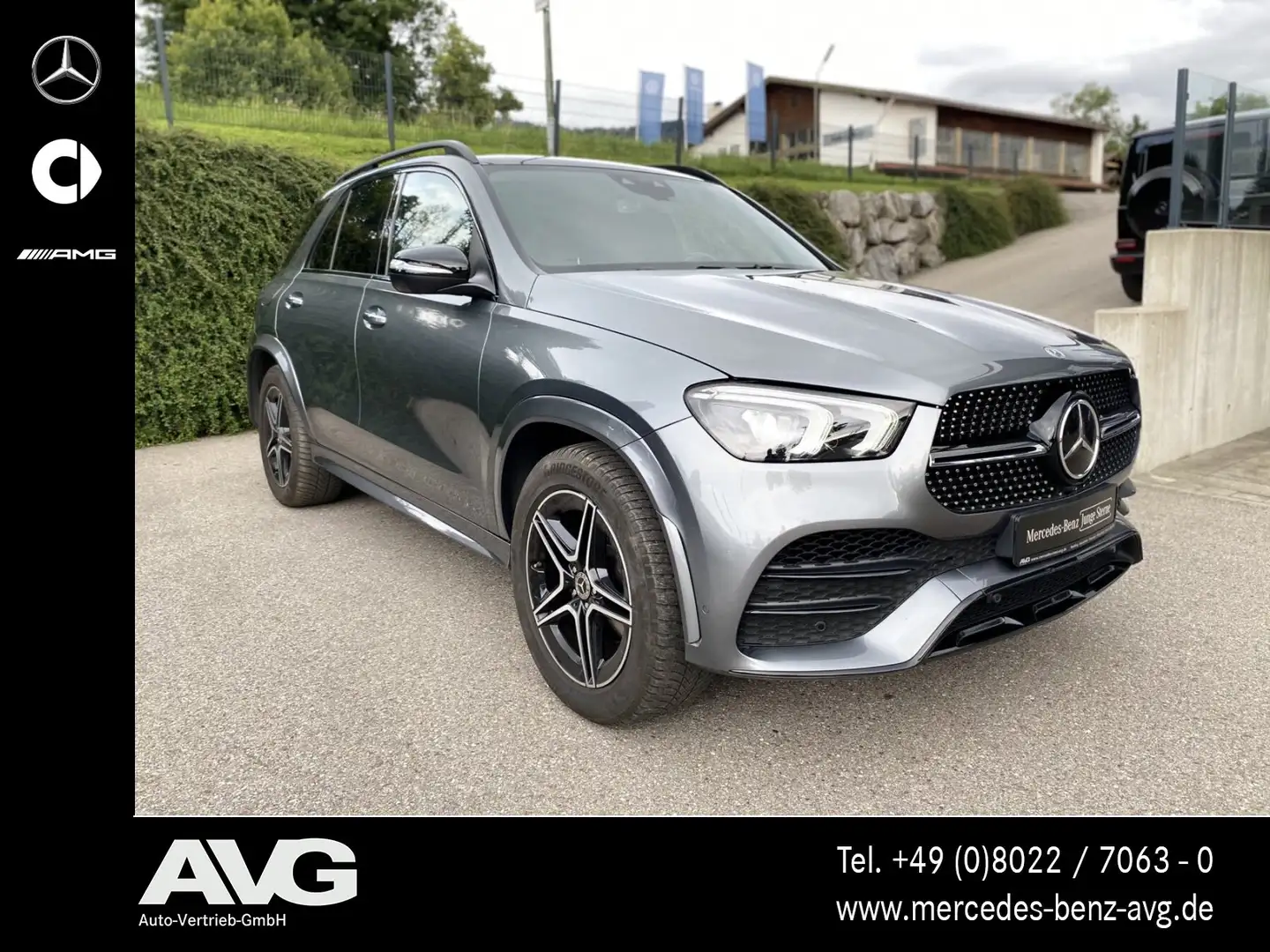 Mercedes-Benz GLE 400 GLE 400 d DIST|PANO|360°|BUR®|AMG|NIGHT|AHK Grau - 2