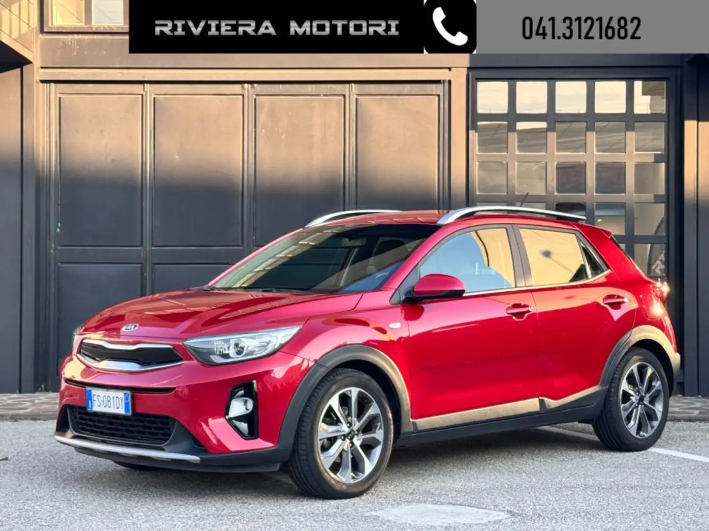 Kia Stonic 1.4 MPI EcoGPL Energy Rouge - 1