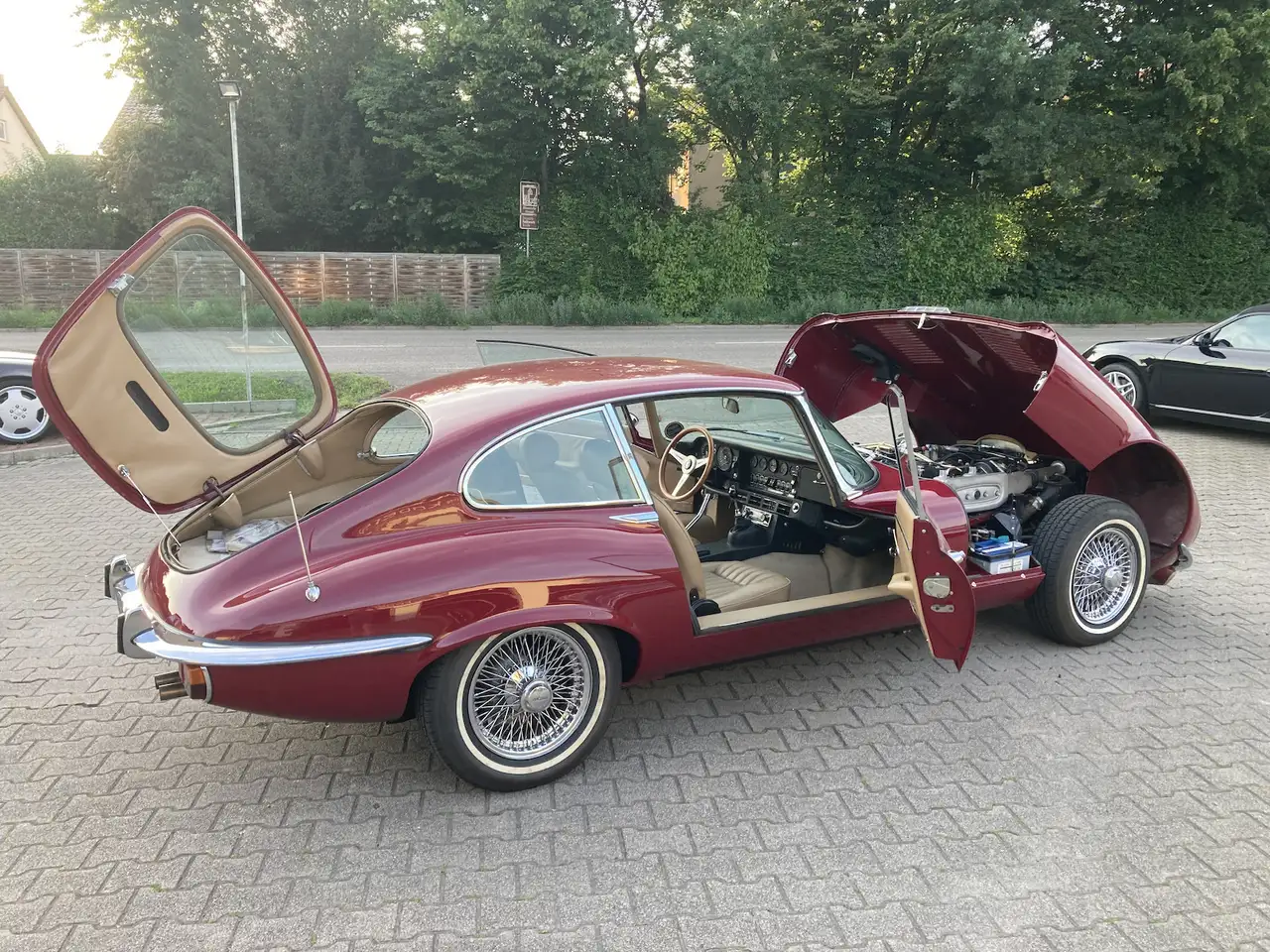 Jaguar E-Type V12 *Klima,Schalter,Topzustand,Traumwagen, foto 5