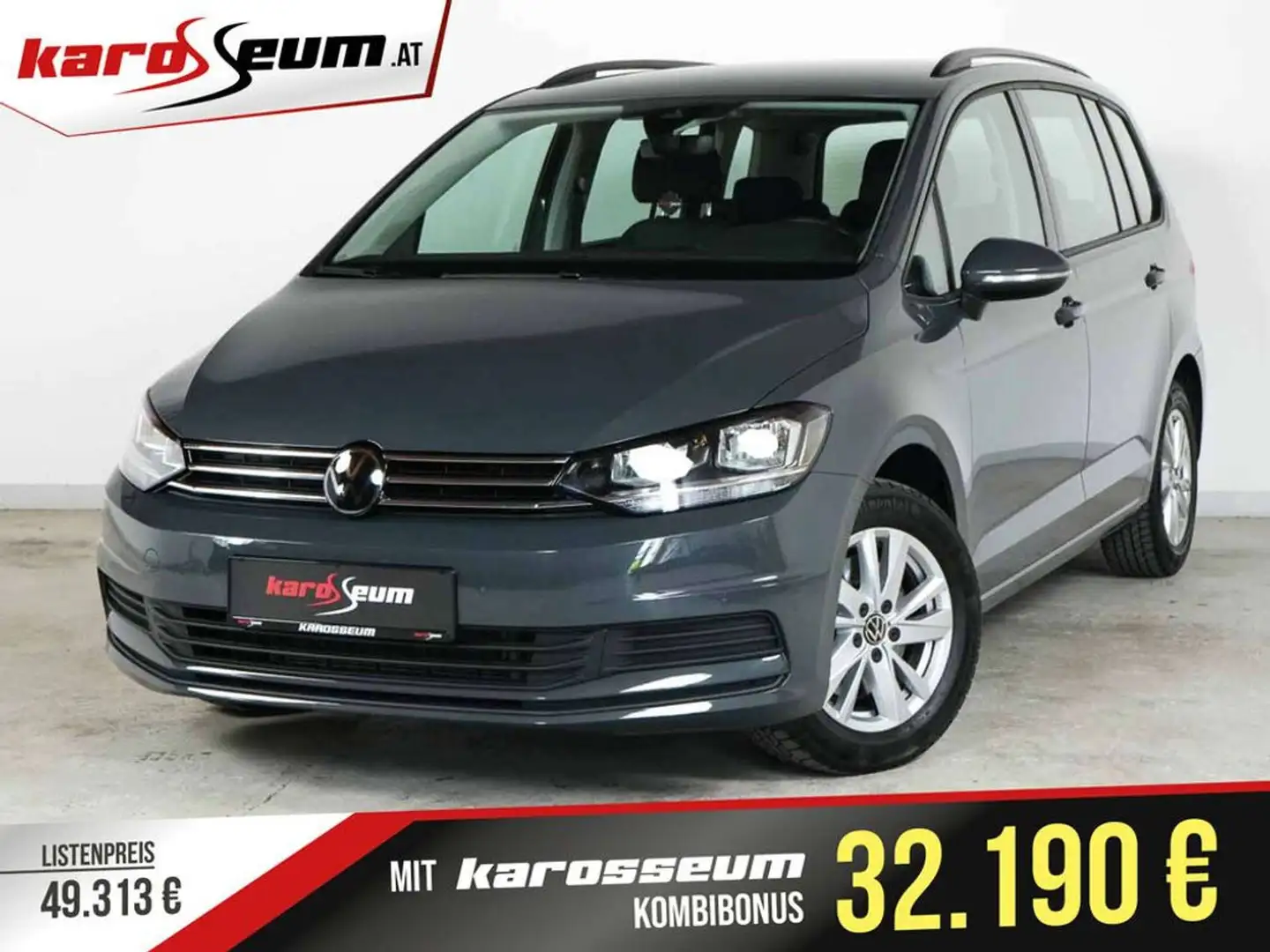Volkswagen Touran Comfortline Aut. | FAMILIENFAVORIT | 7Sitze Grau - 1