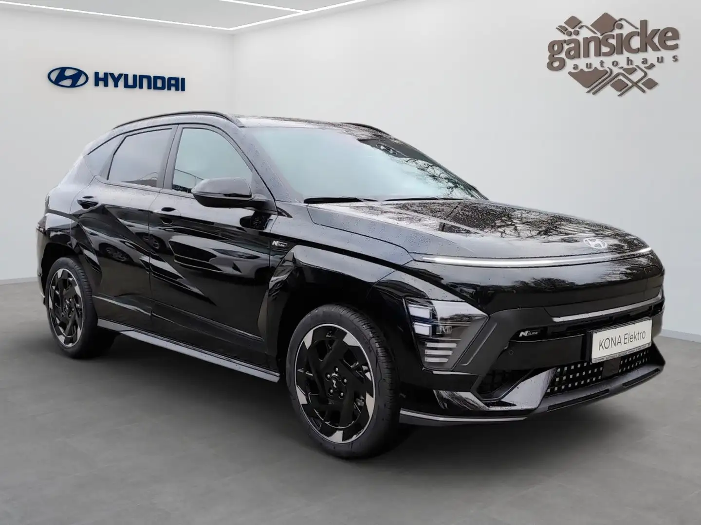 Hyundai KONA SX2 Elektro N Line Elektr Heckklappe Zwart - 2