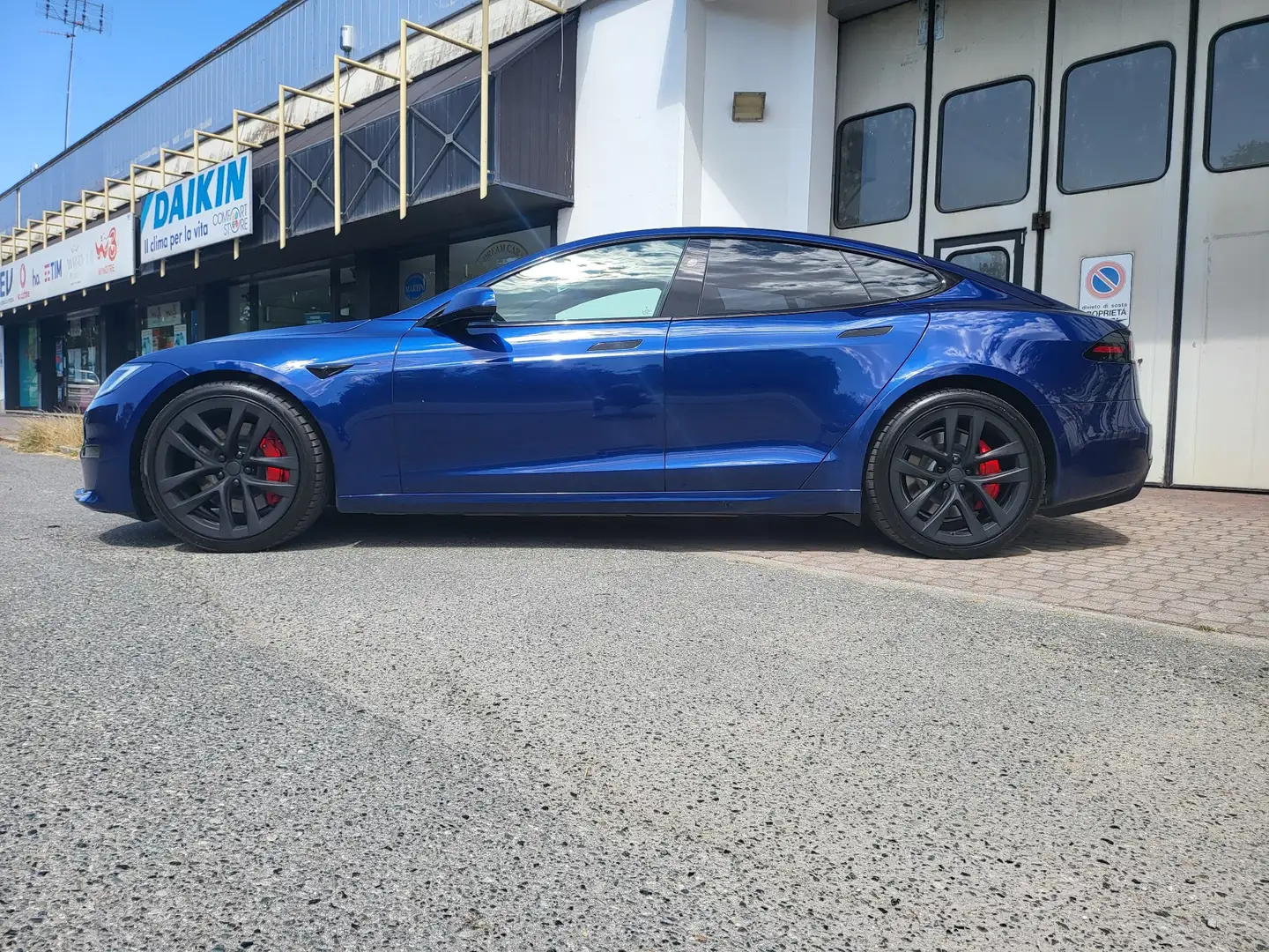 Tesla Model S Plaid awd 1020cv Supercharged Gratuiti!!! Blu/Azzurro - 2