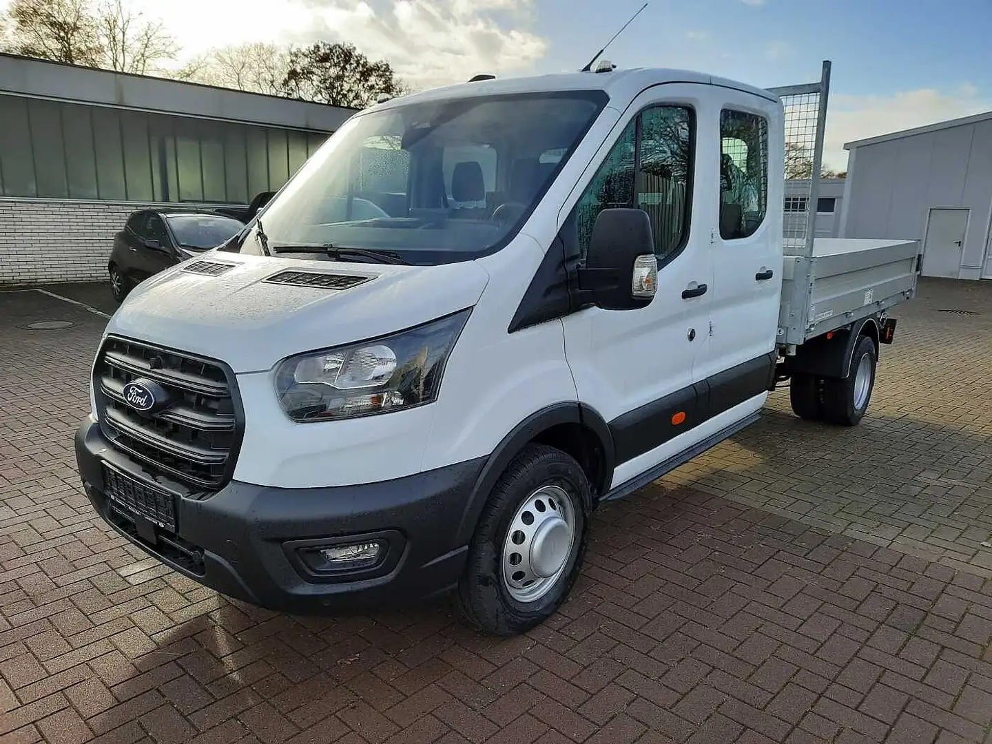 Ford Transit 500 TDCi Doka L3 HA Heavy Trend Weiß - 2