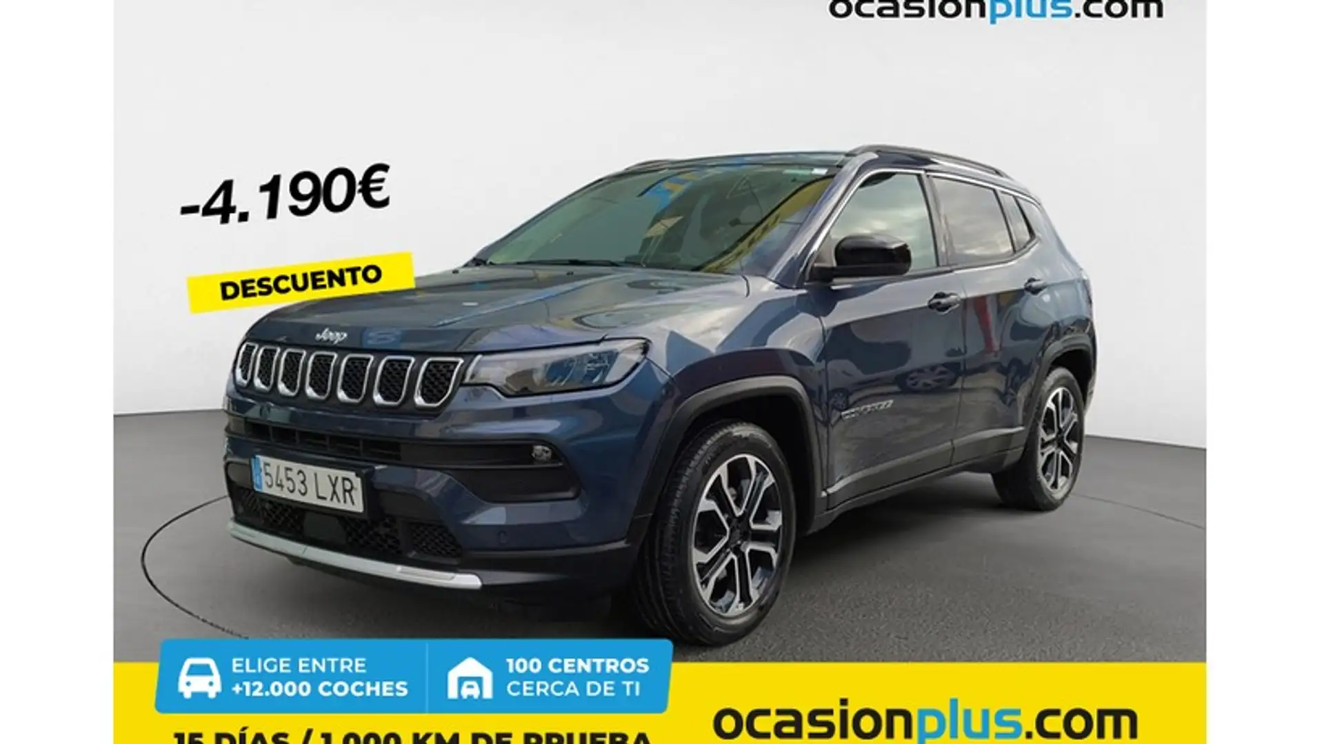 Jeep Compass 1.3 Gse T4 Limited 4x2 130 Blau - 1