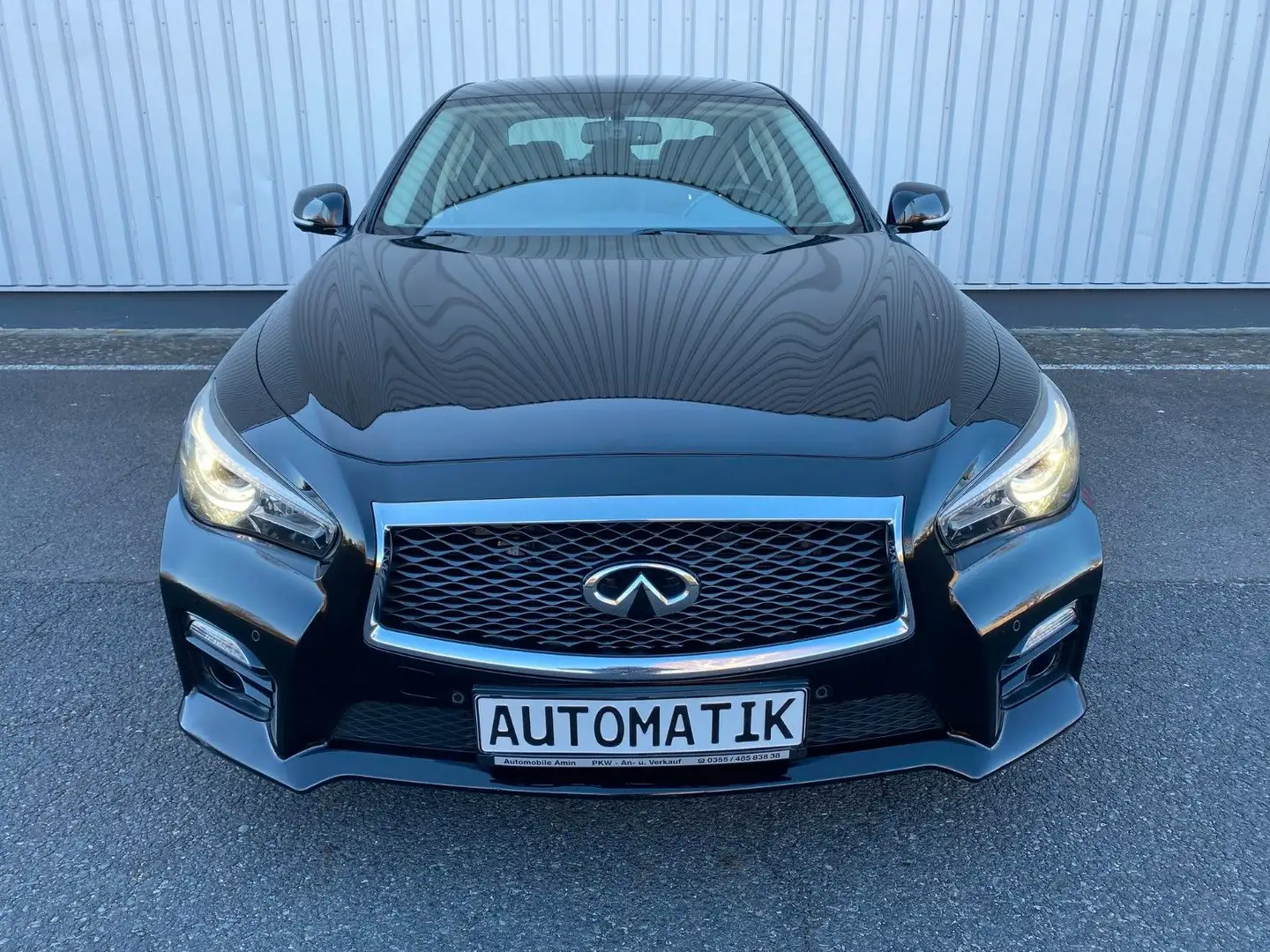 Infiniti Q50 S Sport Tech Automatik Leder 360°Cam 1.Hand Siyah - 2