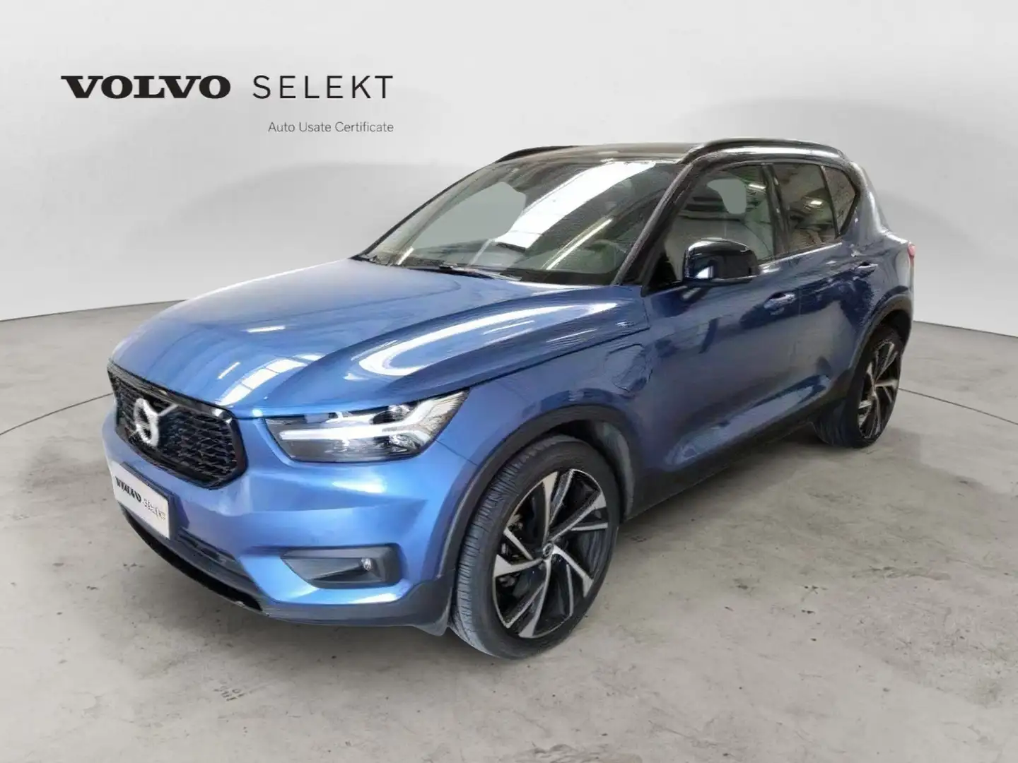 Volvo XC40 T5 180+82 CV Plug-in Hybrid Recharge R-design Blu/Azzurro - 1