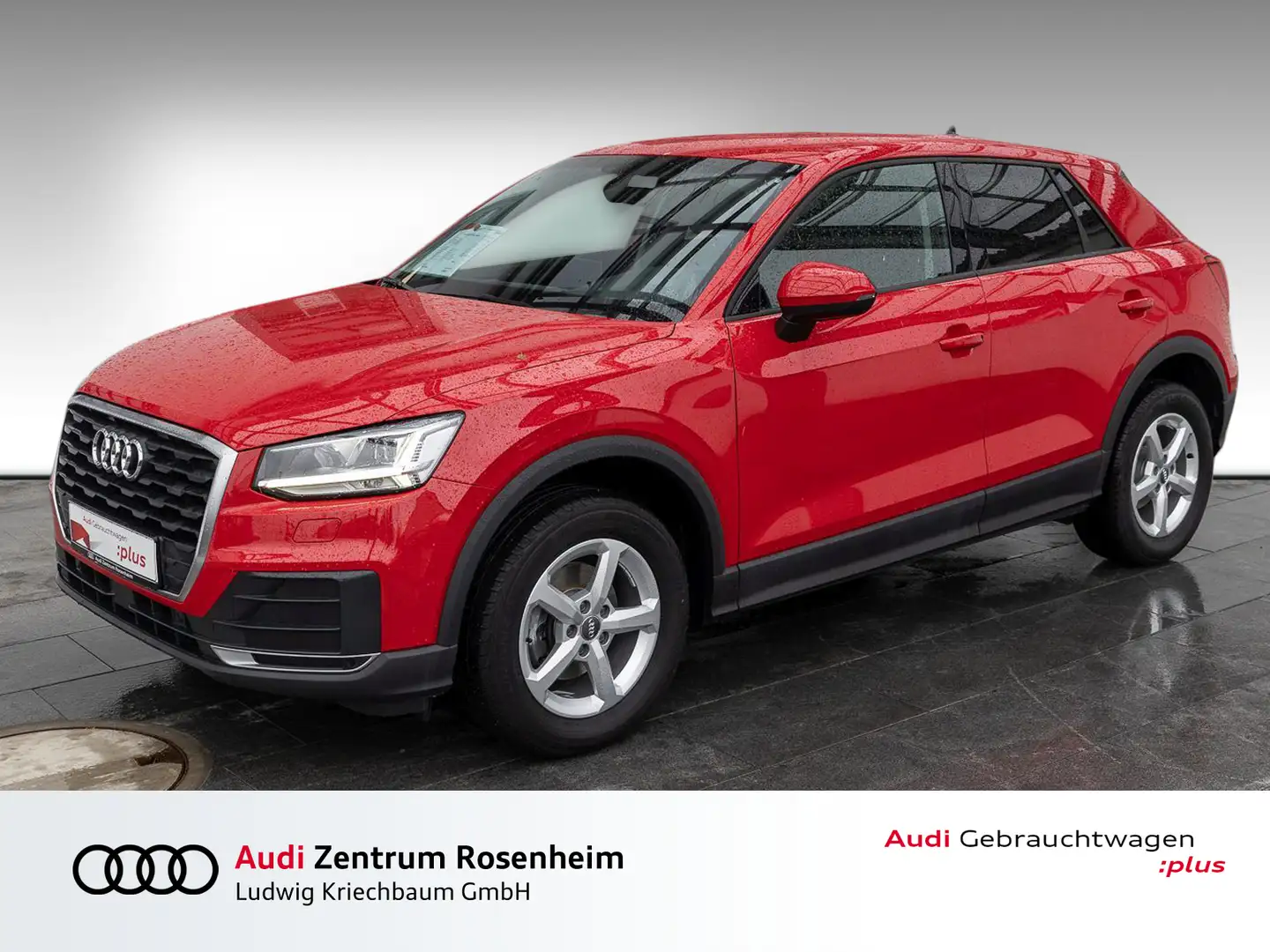 Audi Q2 35 TFSI S tronic (LED,Navi,Leder,RFK,EPH+) Rot - 1