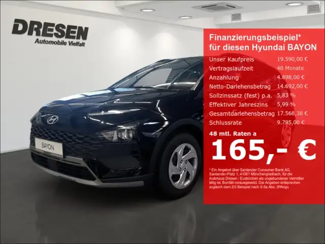 Hyundai BAYON 1.0 T-GDI (100 PS) Select KLIMA NAV PDC KAMERA APP