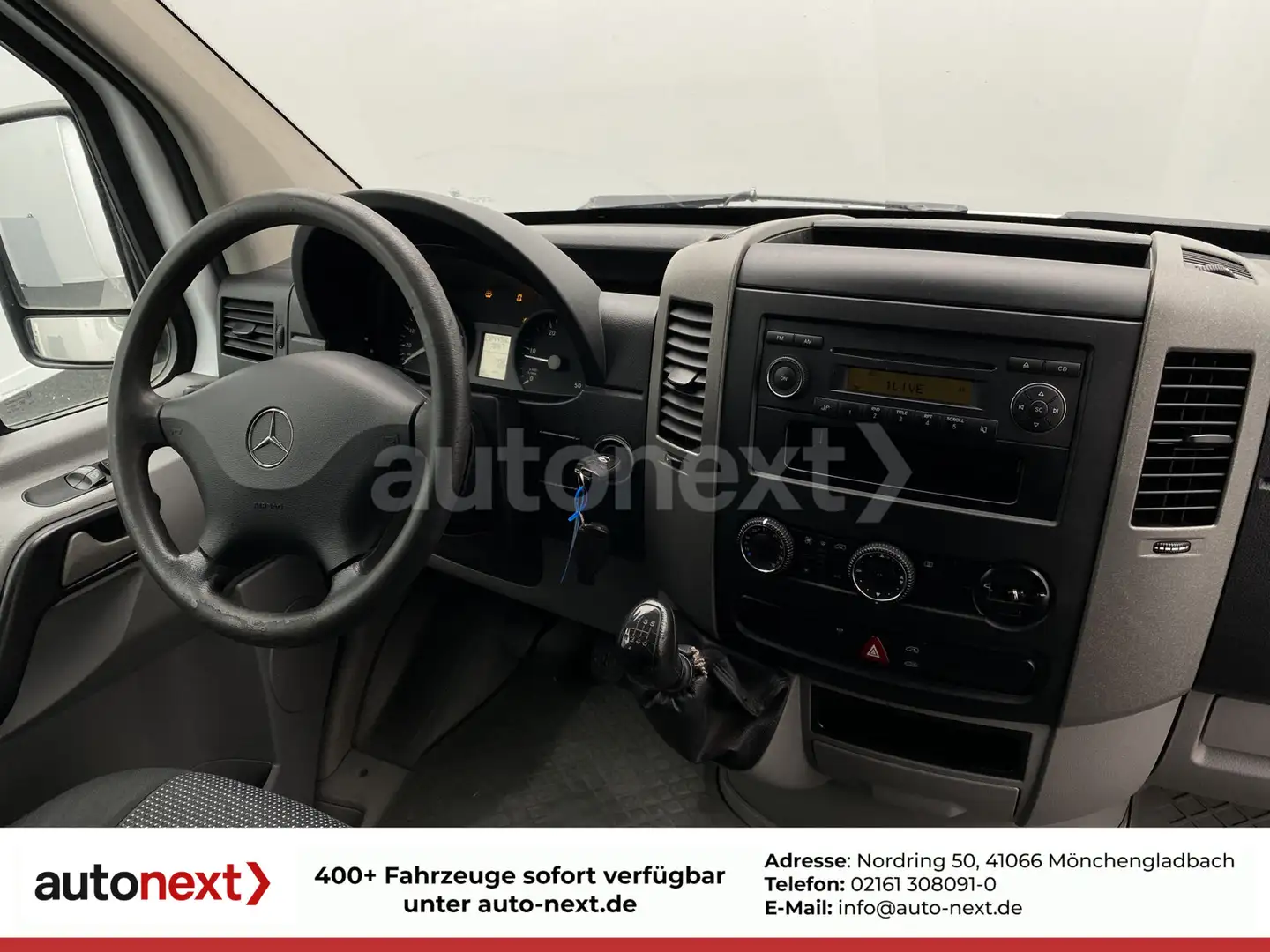 Mercedes-Benz Sprinter 313 *Mixto* 5-SITZE+AHK2,8t+DACHTRÄGER (8933) Blanc - 2