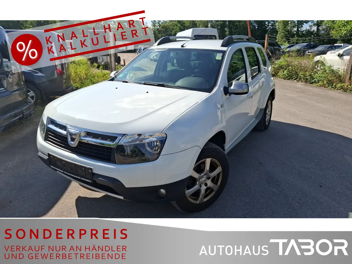 Dacia Duster 1.5 dCi 110 Prestige 4x4 Leder Klima LM Weiß - 1