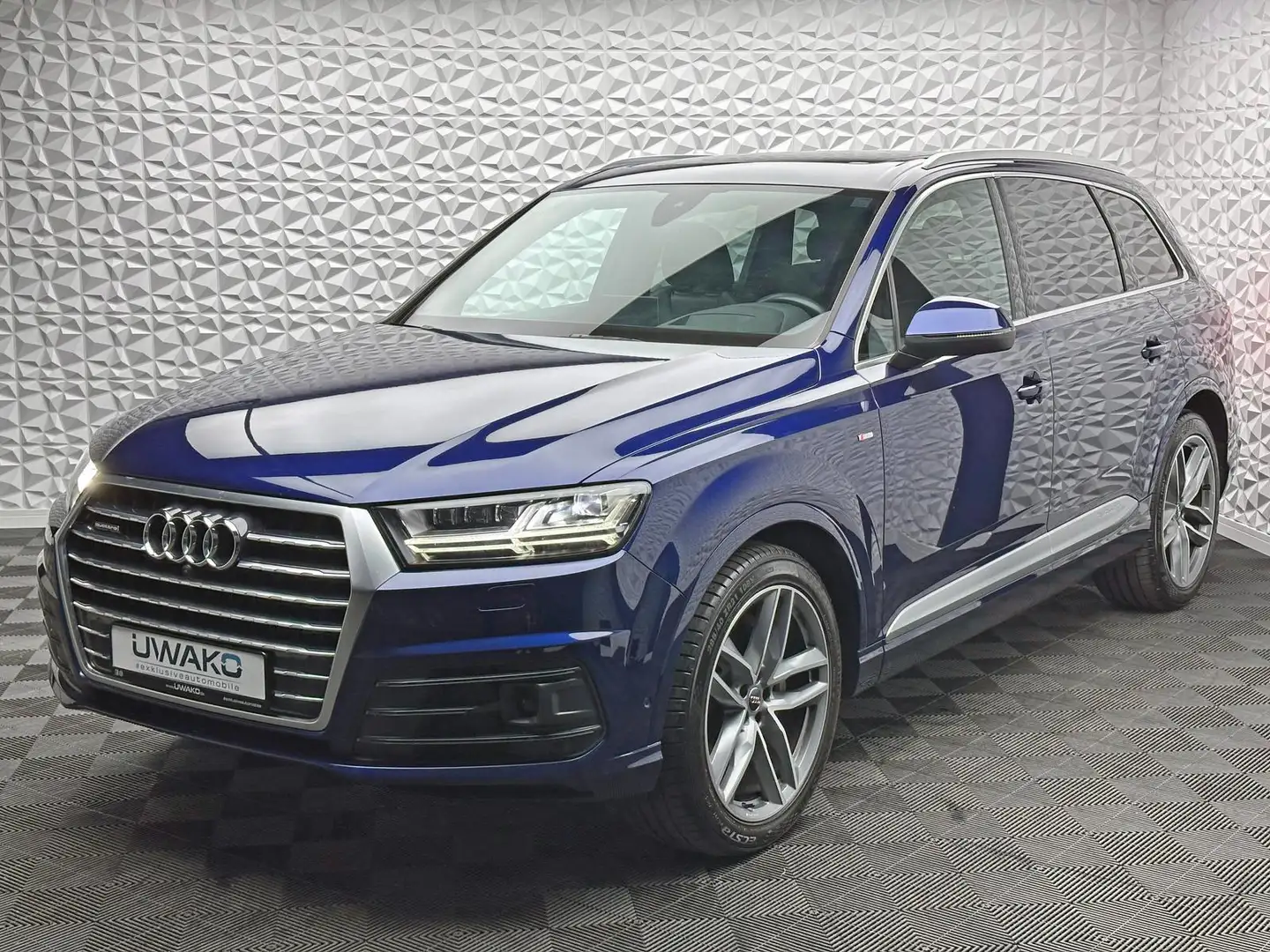 Audi Q7 50 TDI S-LINE PLUS/MATRIX/ACC/LUFT/STHZ/NIGHT Gris - 2