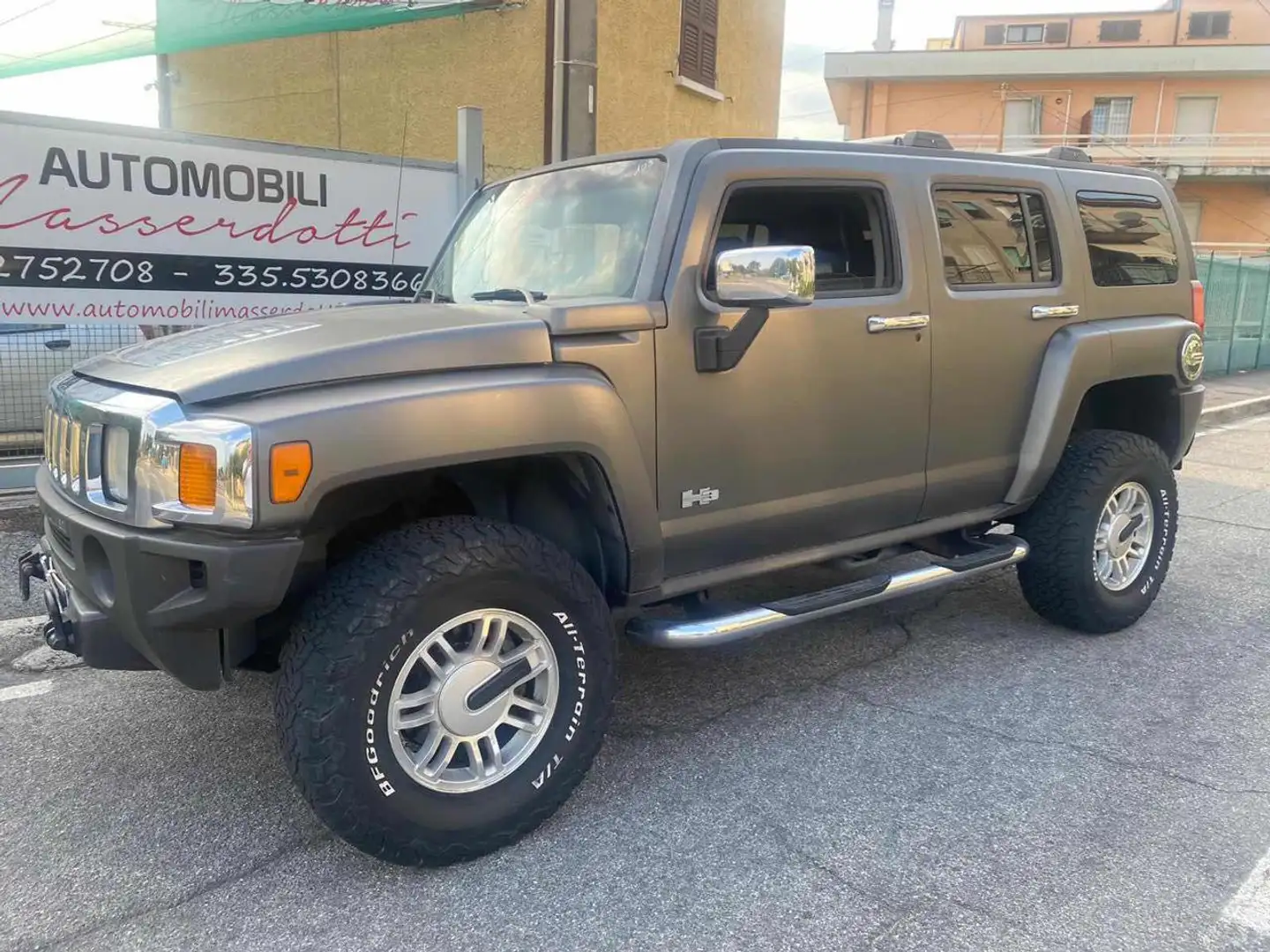 HUMMER H3 3.5 Platinum G.P.L. PELLE TOTALE Gris - 1