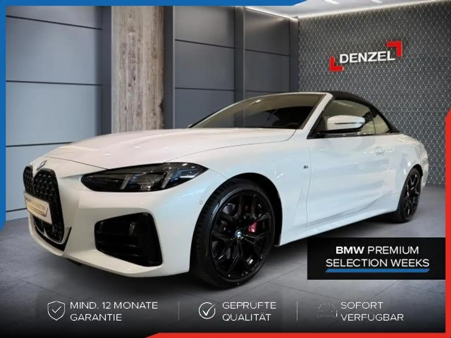 BMW 420 i Cabrio G23 B48 Weiß - 1