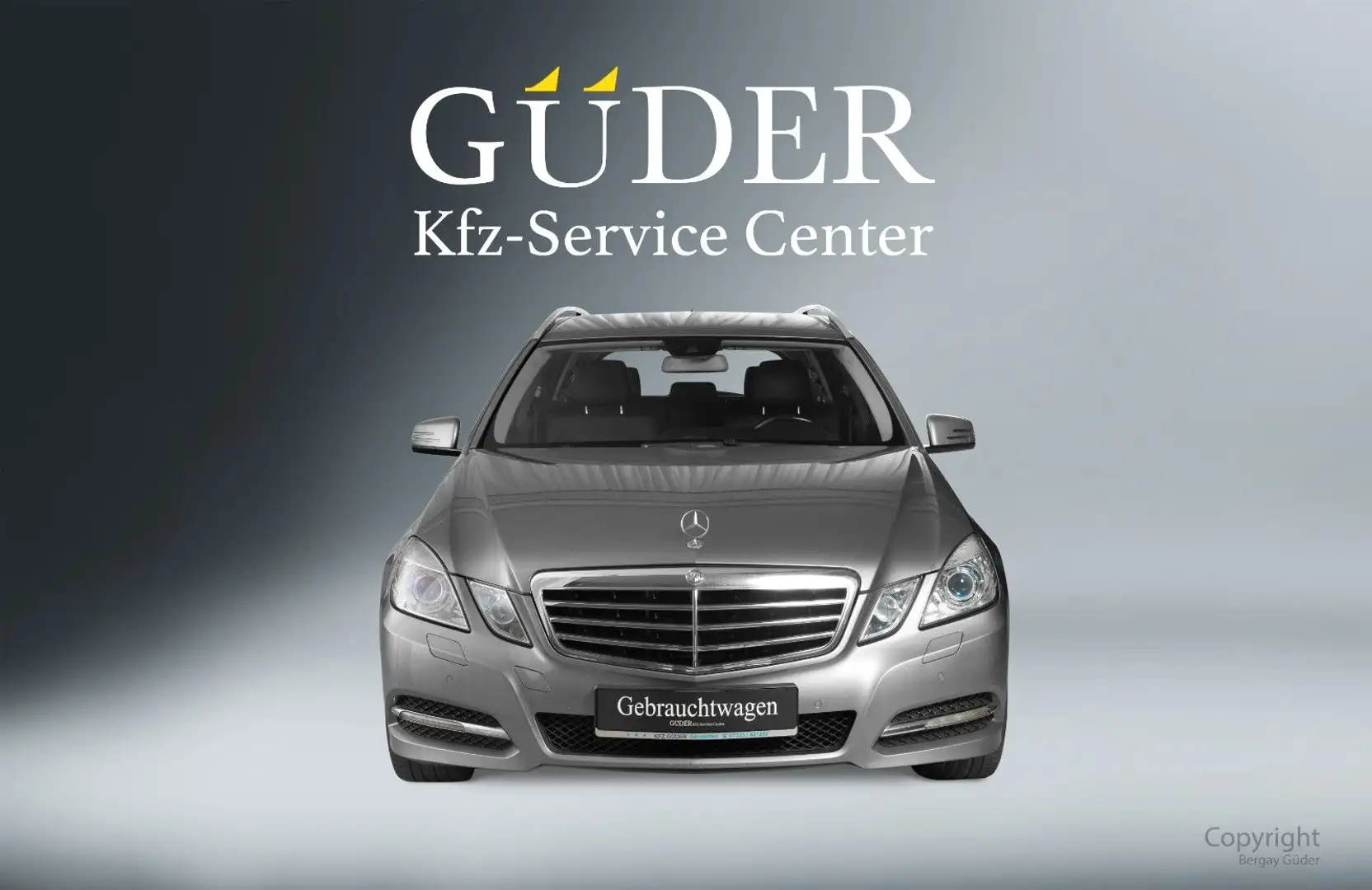 Mercedes-Benz E 200 CGI/Motor Neu/Turbo Neu/Fahrwerk NEU/AHK Silber - 2