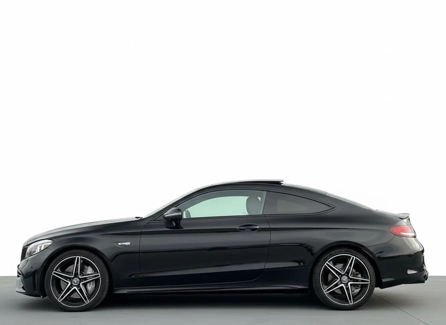 Mercedes-Benz C 43 AMG Coupe 4Matic/PANO/BURMESTER/HEAD-UP/ Negru - 2