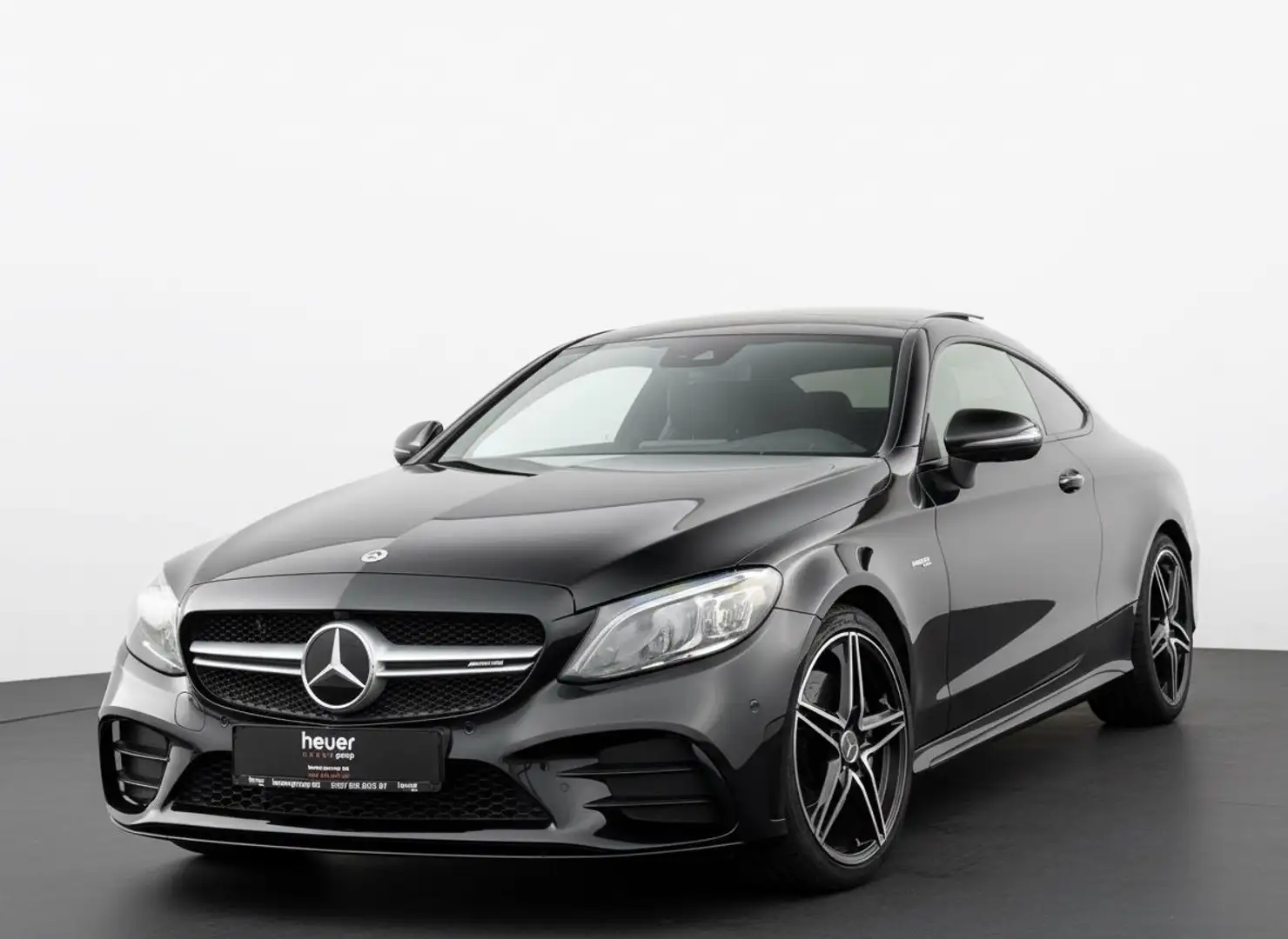 Mercedes-Benz C 43 AMG Coupe 4Matic/PANO/BURMESTER/HEAD-UP/ Negru - 1