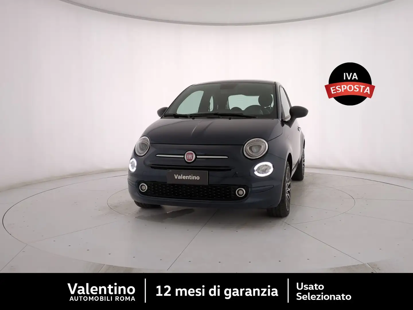 Fiat 500 1.0 Hybrid Lounge Blu/Azzurro - 1