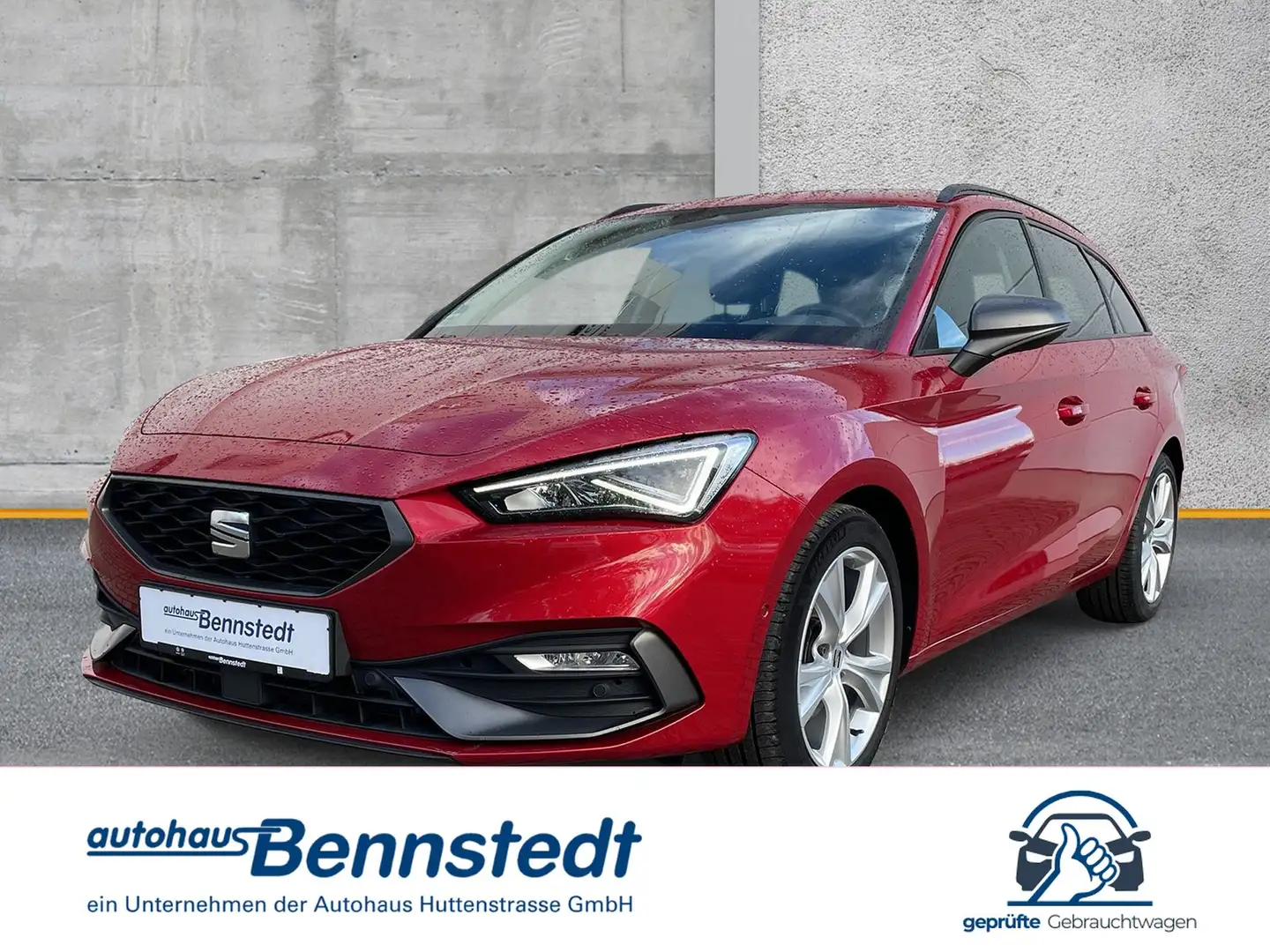 SEAT Leon Sportstourer 1.5 eTSI DSG FR-Line VIRTUAL KAMERA Rot - 1