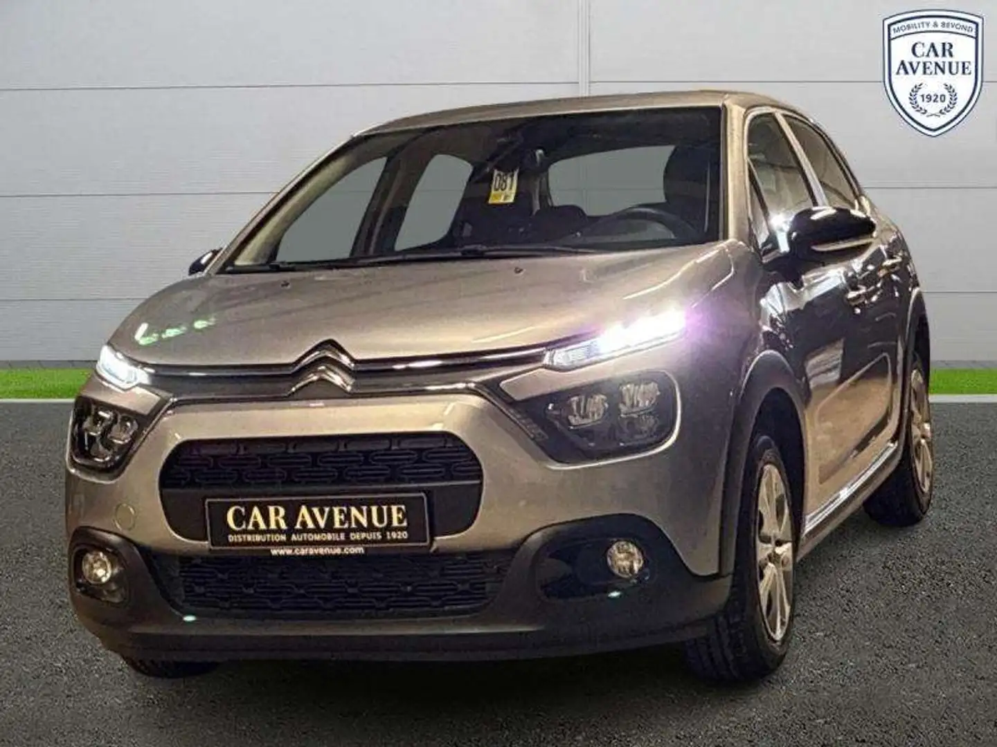 Citroen C3 1.5 BlueHDi 100ch S\\u0026S Feel Business E6.d Gris - 1