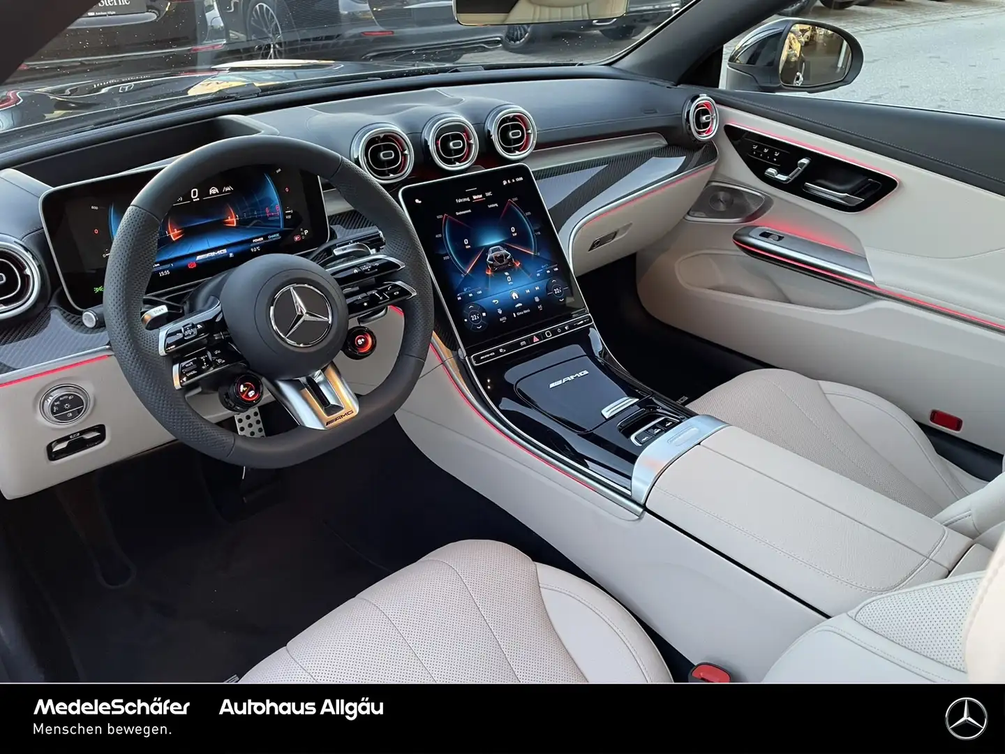 Mercedes-Benz CLE 53 AMG CLE 53 4M+ Cab Night II Distr Drivers DigLi HuD Noir - 2