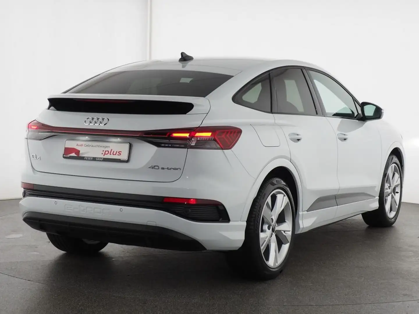 Audi Q4 e-tron e-tron Sportback 40 S line Vir. Cockpit/Navi/LED/A Blanc - 2