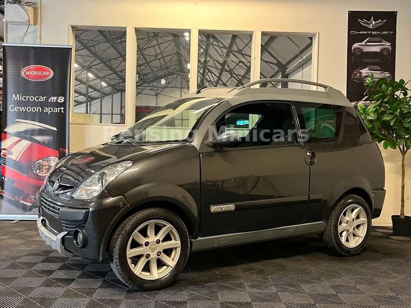 Aixam Crossline Black XXL Mopedauto Microcar 45 KM Schwarz - 1