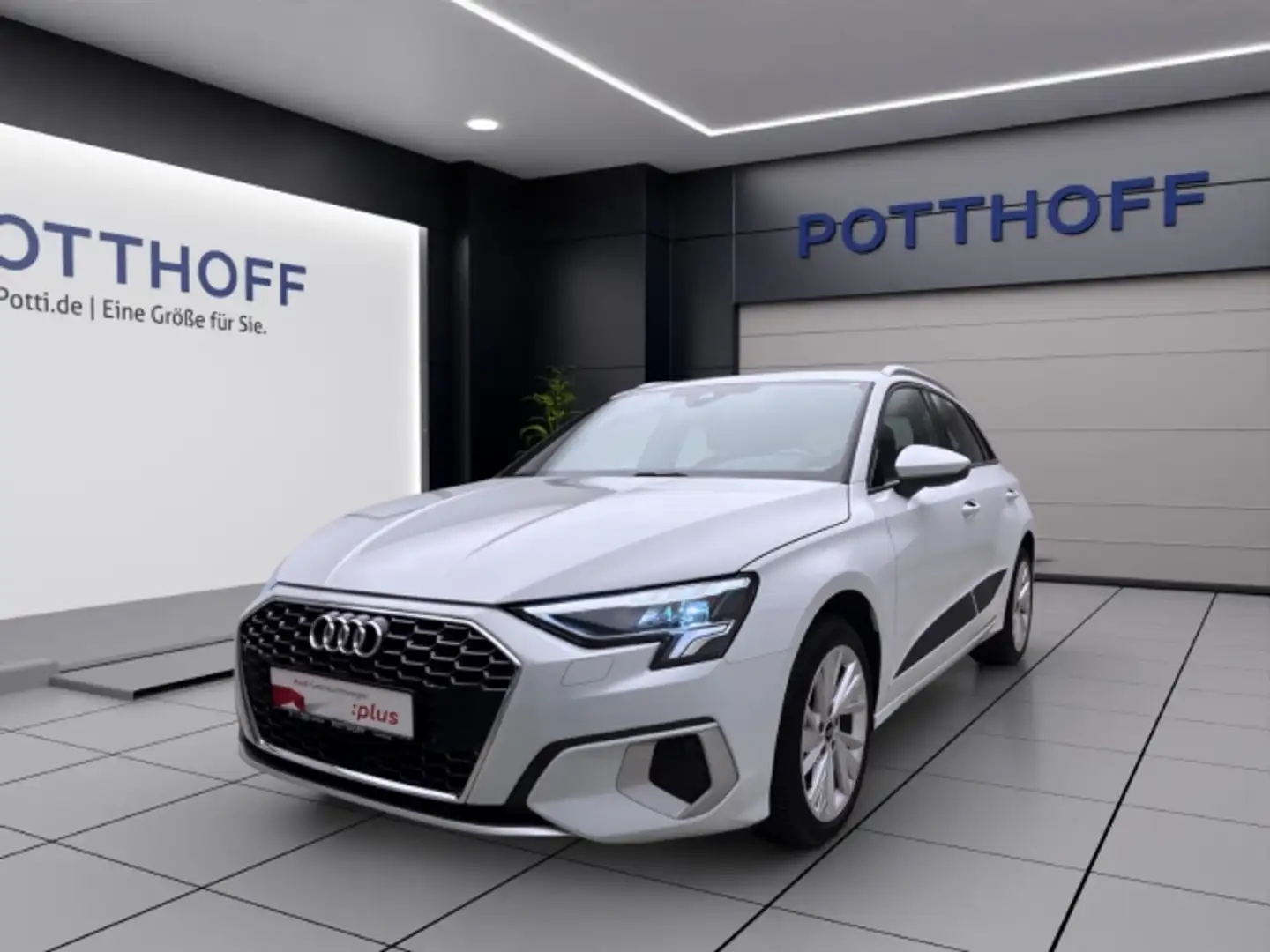 Audi A3 Sportback 30 TFSI ADVANCED PDC LED KLIMA VIRTUAL Weiß - 1