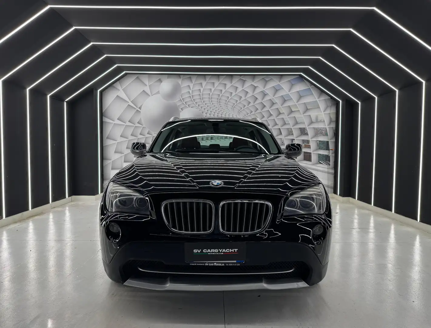 BMW X1 X DRIVE 23D-KM CERTIFICATI-24MESI GARANZIA-PERMUTE Nero - 1