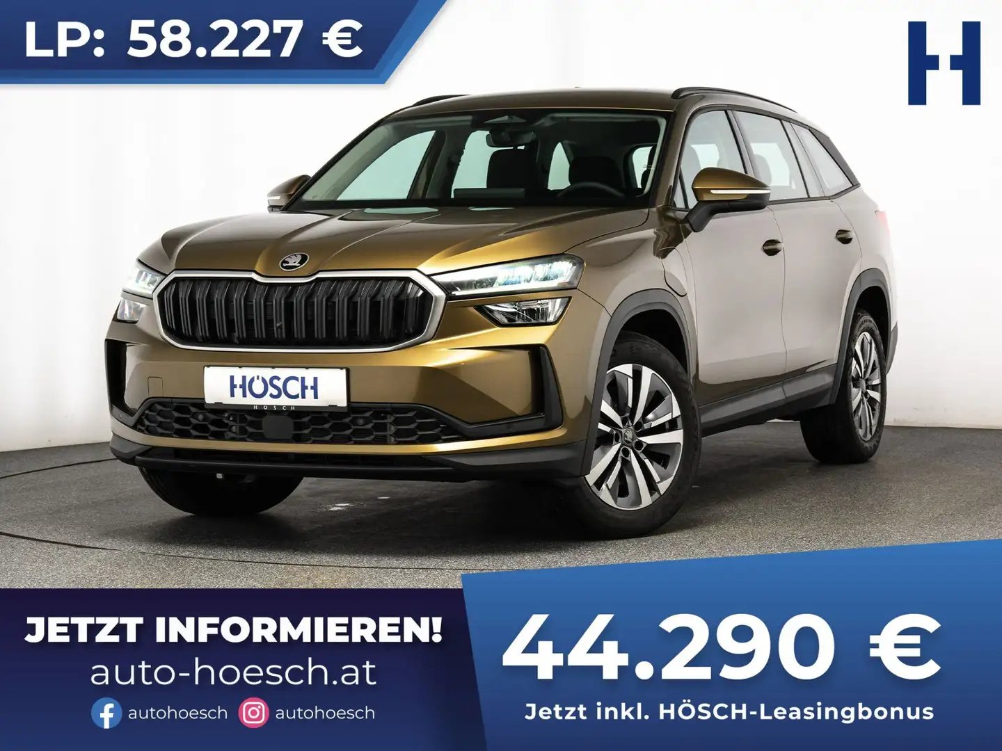 Skoda Kodiaq PHEV Selection KOMFORT TAGESZULASSUNG Gold - 1