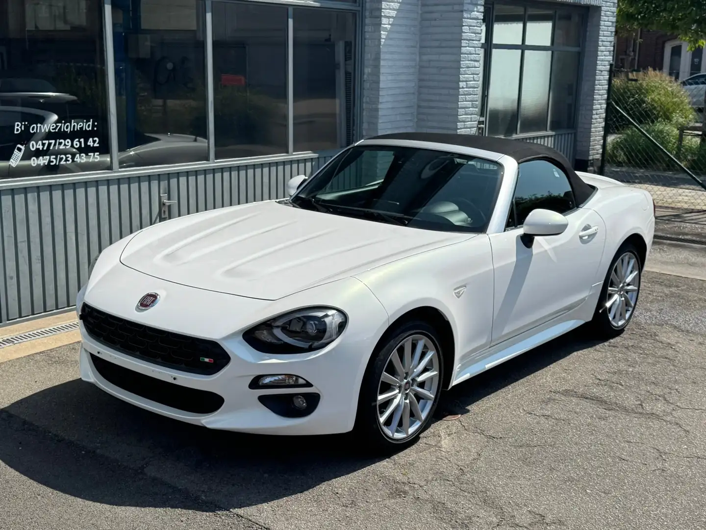 Fiat 124 Spider 1.4 MultiAir Turbo Lusso✅  22.000kms✅Cuir Wit - 1