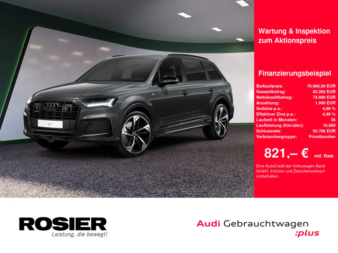 Audi Q7 Grau - 1