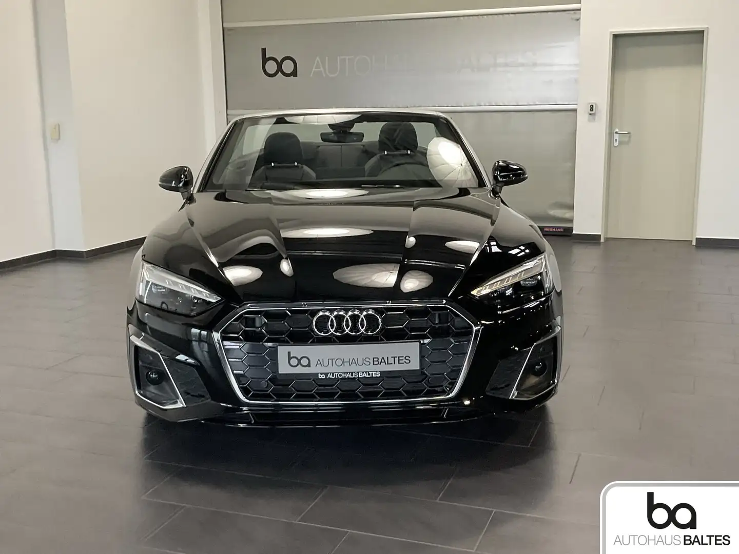 Audi A5 A5 Cabrio 40 TDI S line 19"/Matrix/Navi/Park Schwarz - 2