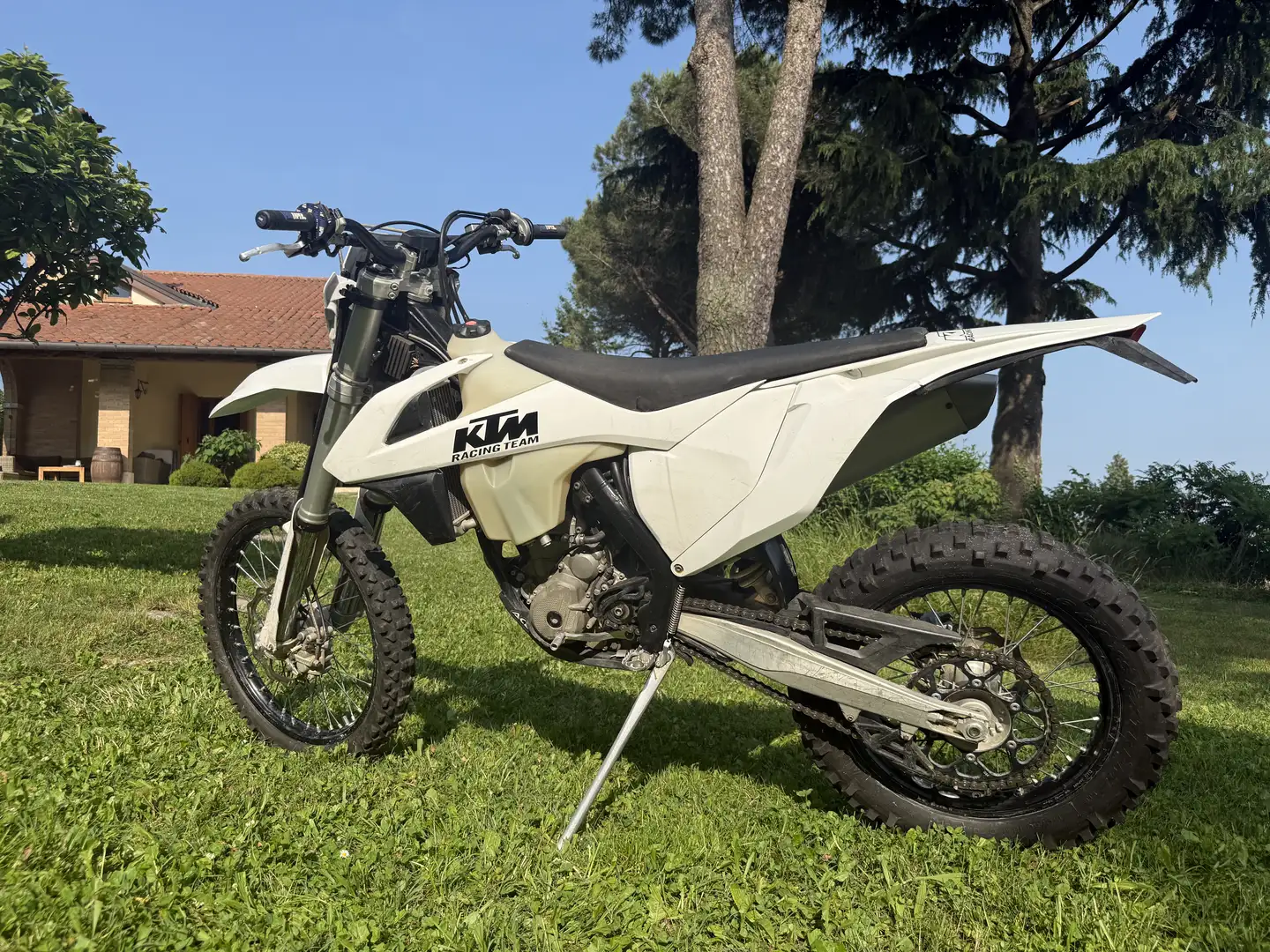 KTM 360 EXC 350 EXC   Enduro Weiß - 1