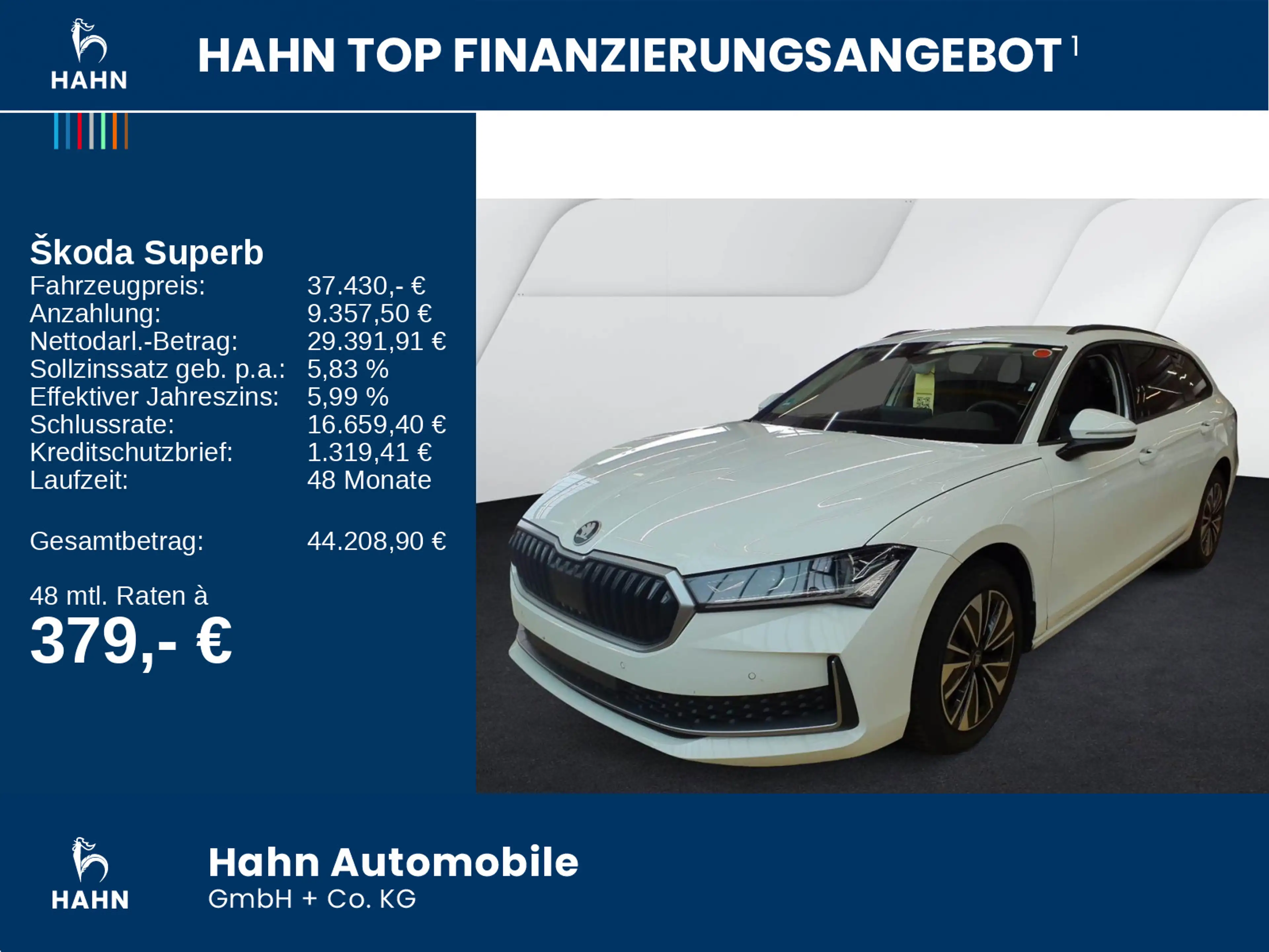 Skoda Superb Combi 2.0TDI DSG Selection AHK Matrix Nav — photo 2