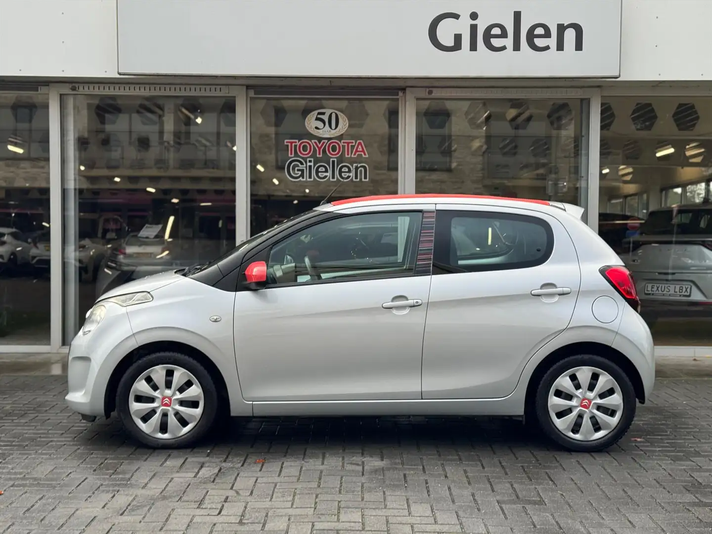 Citroen C1 1.0 e-VTi 5D AIRSCAPE FEEL | Cabrio, Airco, Blueto Grau - 2