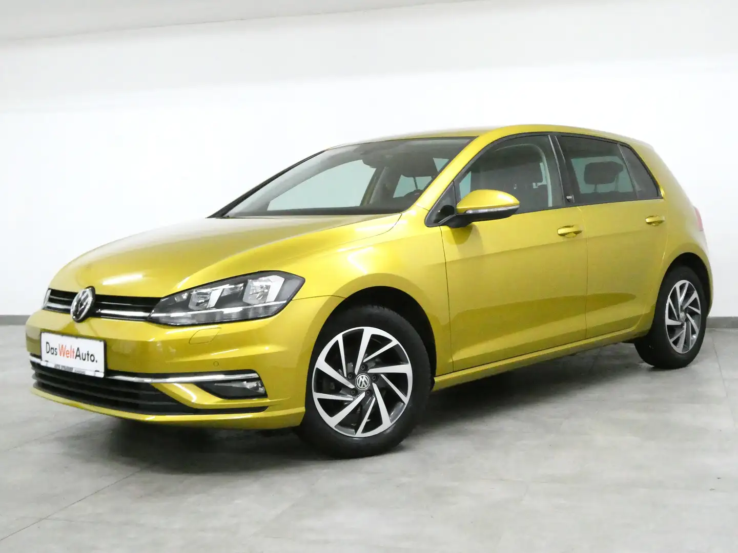 Volkswagen Golf TSI "Sound" Navi ACC App Front/LightAssist Shz Pdc Gelb - 1