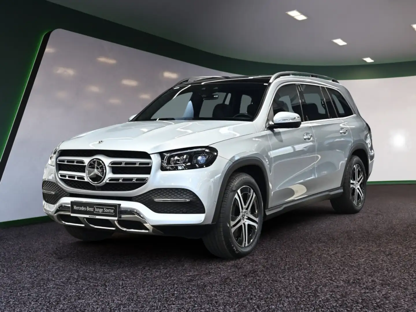 Mercedes-Benz GLS 450 4M Multib Standhz Distr Pano HUD Argent - 2