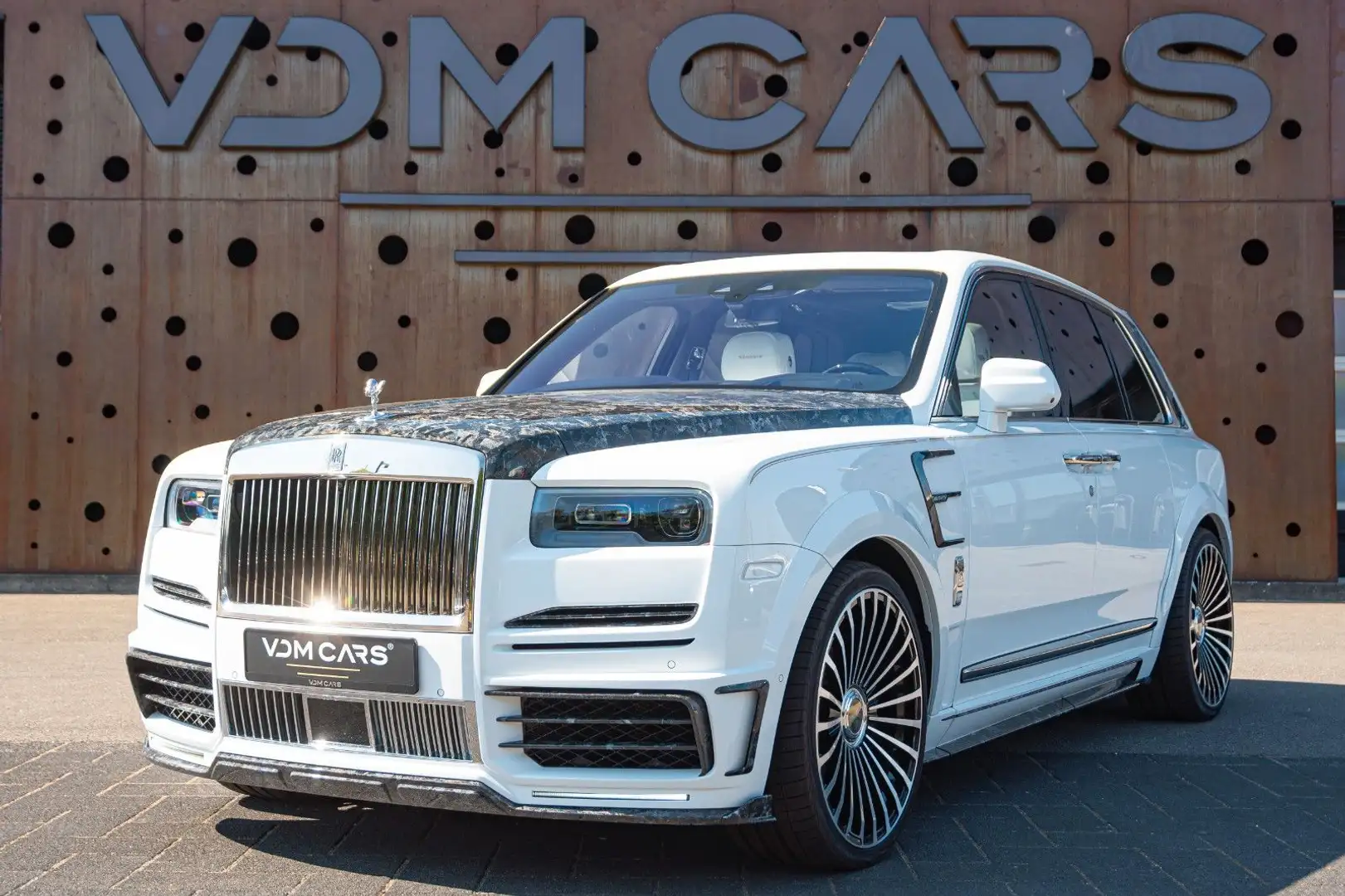 Rolls-Royce Cullinan MANSORY *FORGED CARBON*ONLY 7600 KM* Blanc - 1