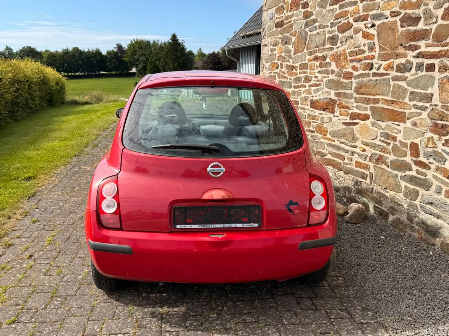 Nissan Micra City Rouge - 2