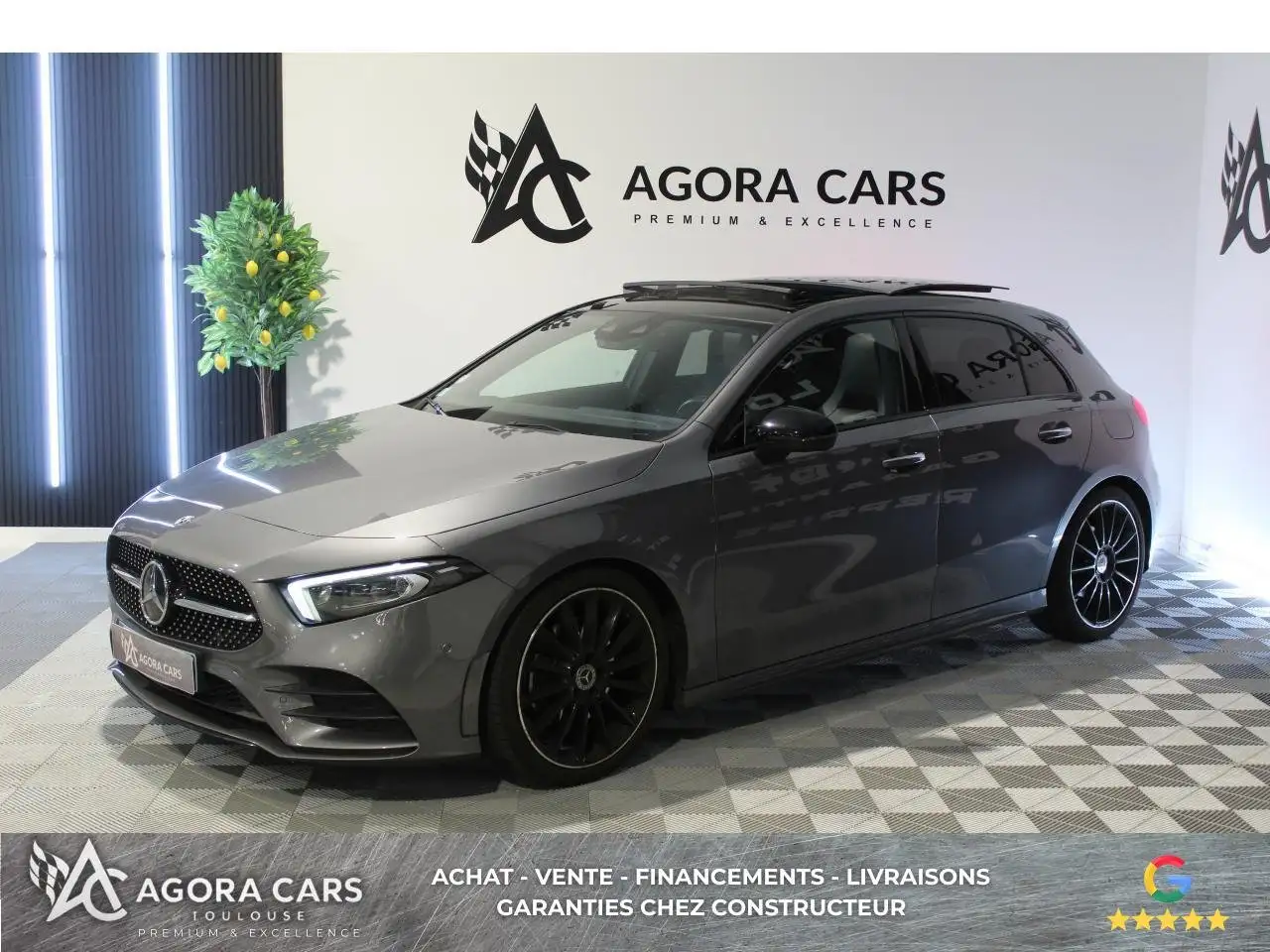 Mercedes-Benz A 220 220 d - BV 8G-DCT BERLINE 5P - BM 177 AMG Line PHASE 1 — photo 1 of 38
