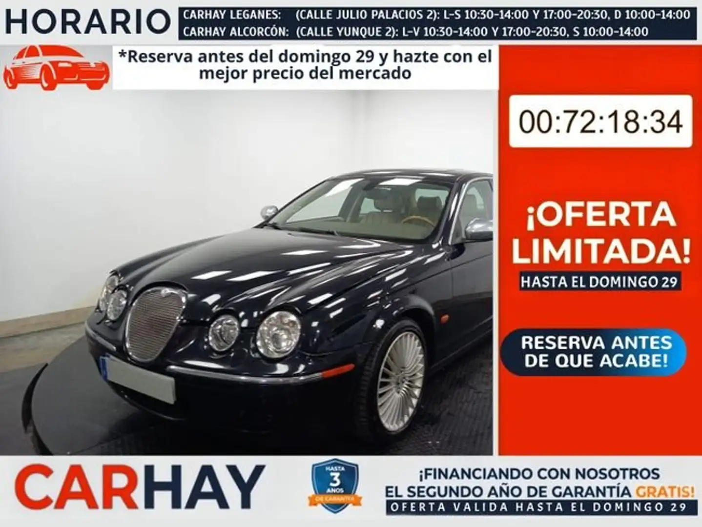 Jaguar S-Type 2.7 D V6 Negro - 1